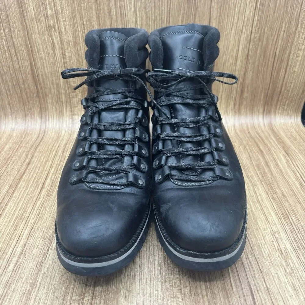 Cole Haan ZeroGrand Hiker WP Black Boot Style: C30403‎ Mens US 10 M
